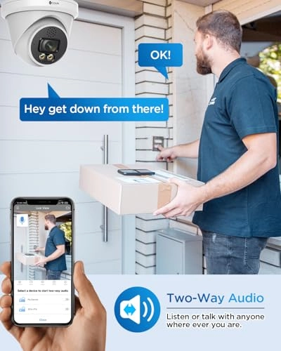 12MP Security Camera System - 4 8CH