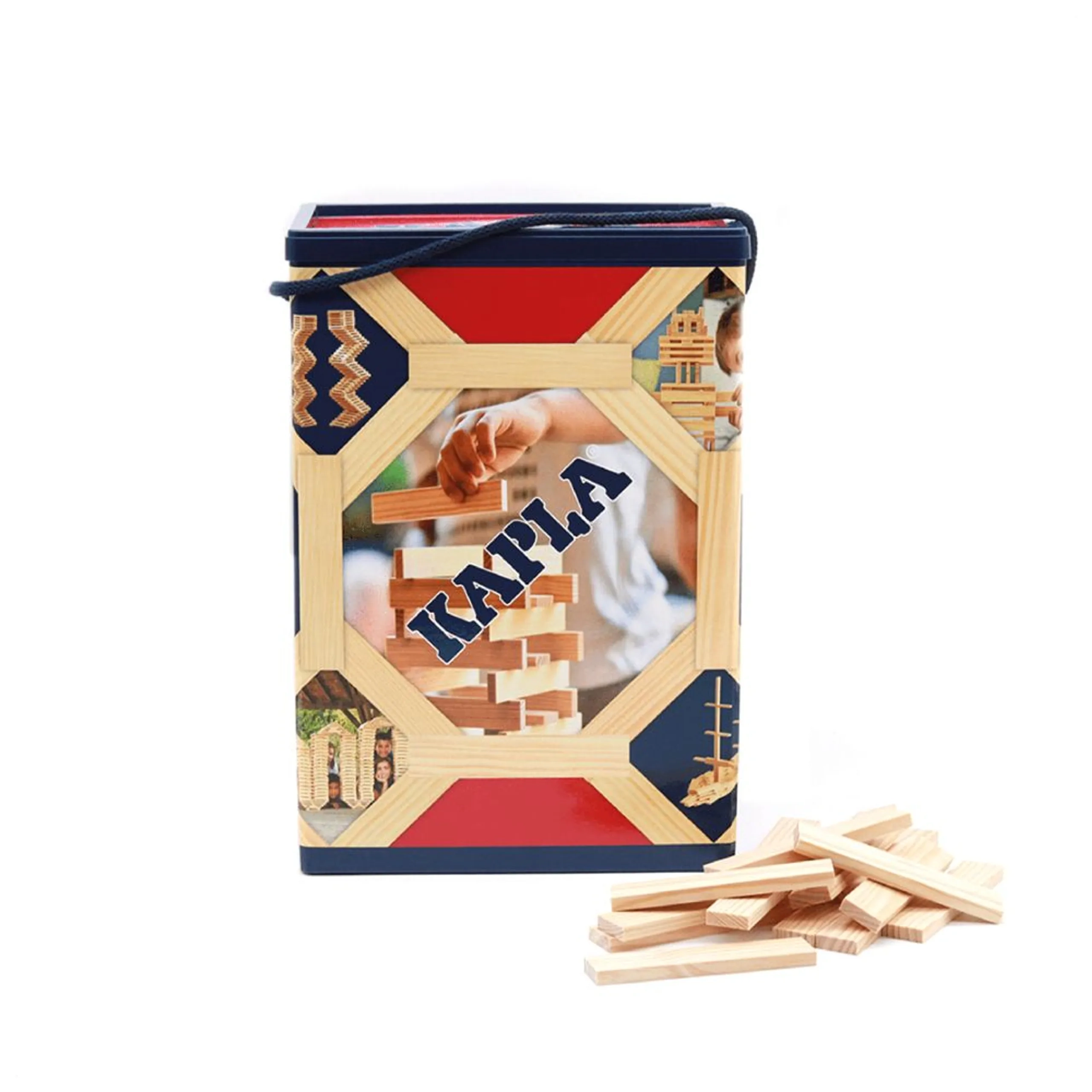 Kapla Wooden Building Blocks - 200 pcs
