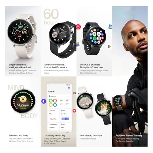 Watch 3 43mm Stainless Steel