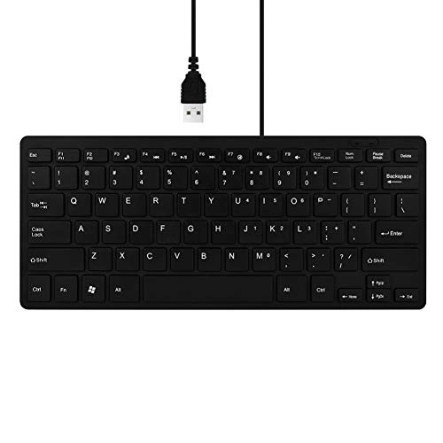 Super Slim Universal Usb 2.0 Portablet Mini Multimedia Wired Keyboard - Wired/Wireless