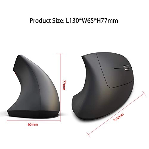 Vertical Ergonomic Mouse - Bluetooth