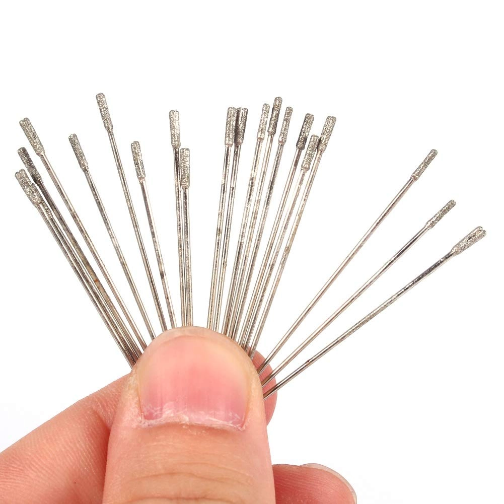 Lapidary Drill Bit - Diamond Powder 20PCS 1mm