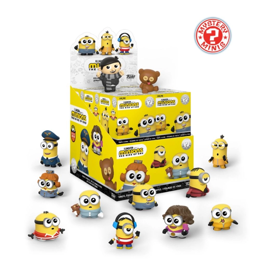 FUNKO Mystery Minis - MINIONS 2 - 12 Figures Assorted 1 Piece
