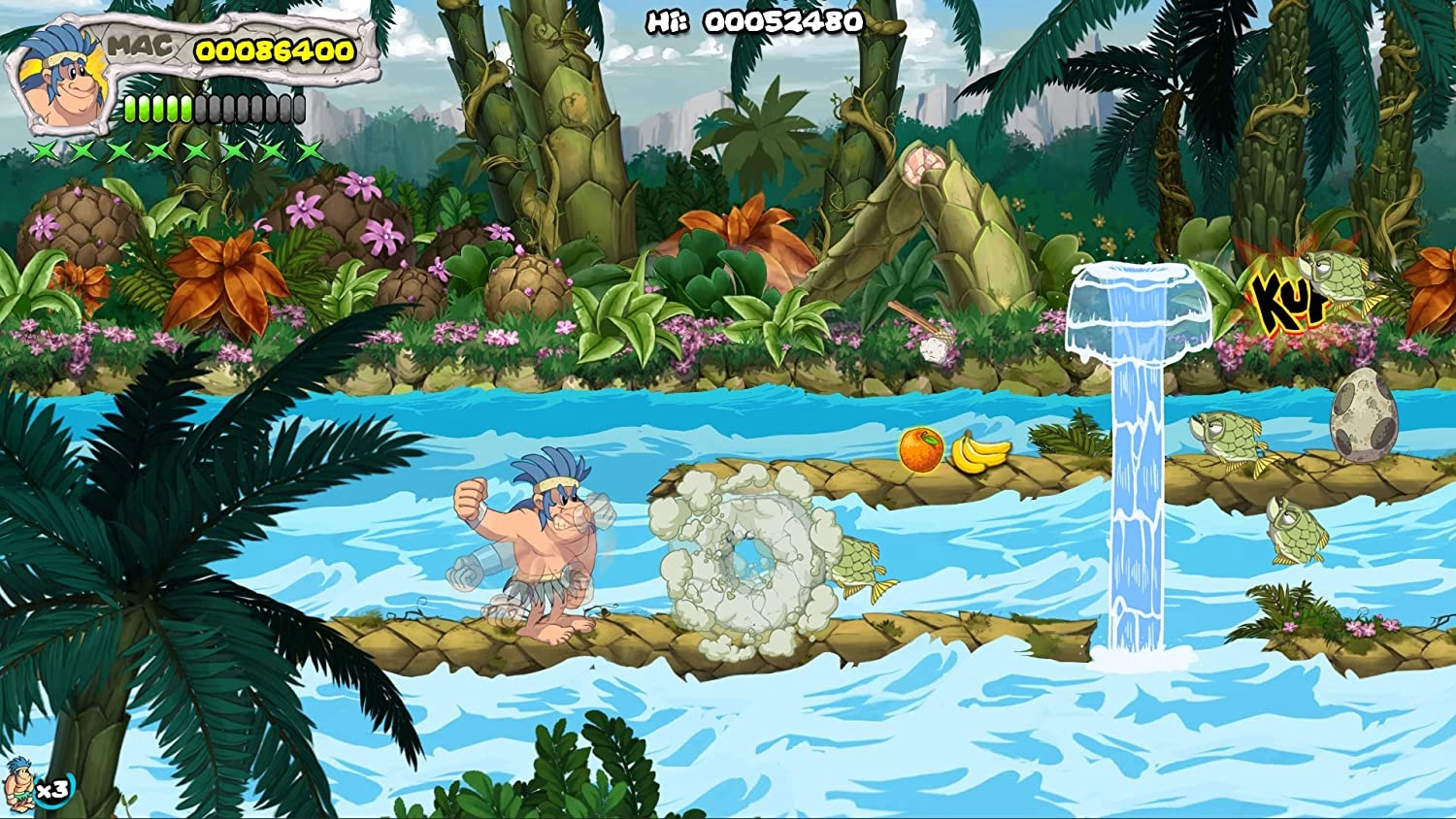 Joe & Mac: Caveman Ninja T-Rex Edition - PlayStation 5