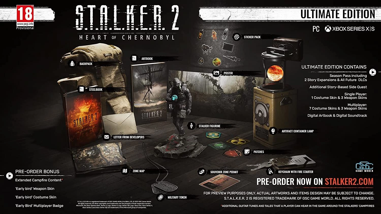 S.T.A.L.K.E.R. 2: Heart of Chernobyl Ultimate Edition - PC