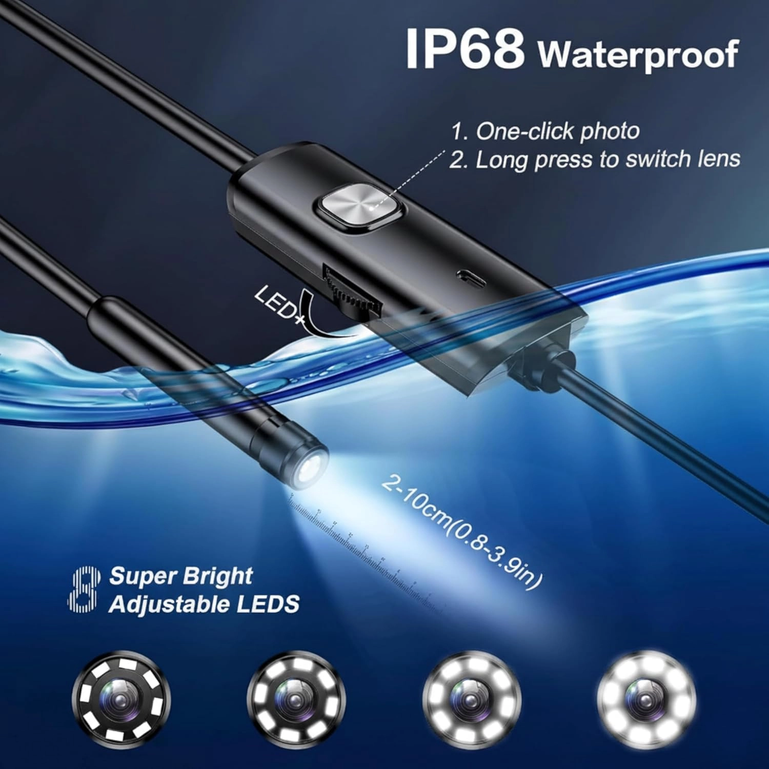 Endoscope Camera - 5.5MM 6.5ft