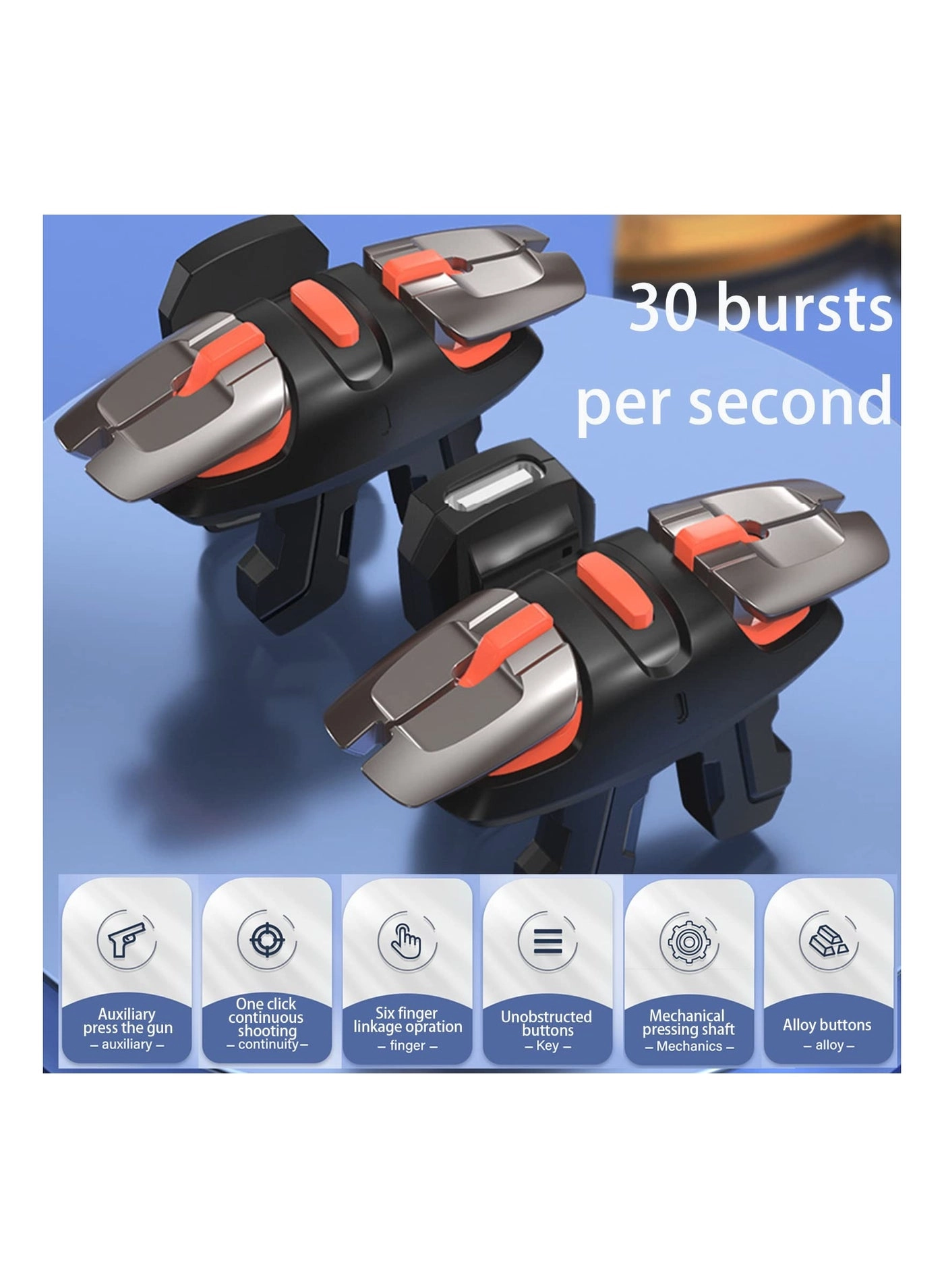 Mobile Triggers - PUBG/Fornite/Call of Duty/Rules of Survival/Knives Out Pack