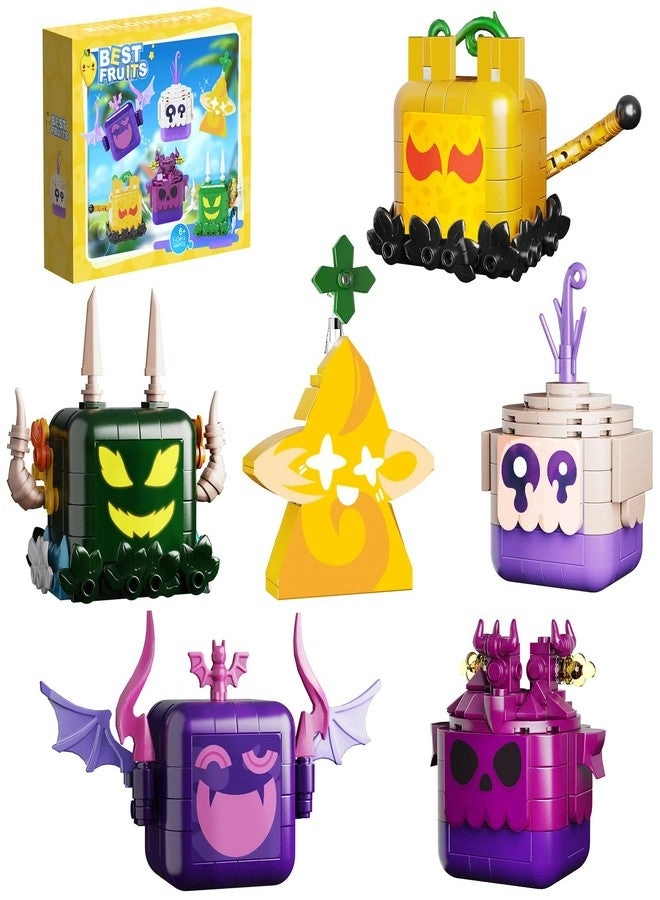 BuildingBoat Fruits Toy Building Sets - 494pcs