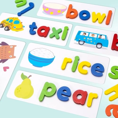 See & Spell - 3–6 80 pieces