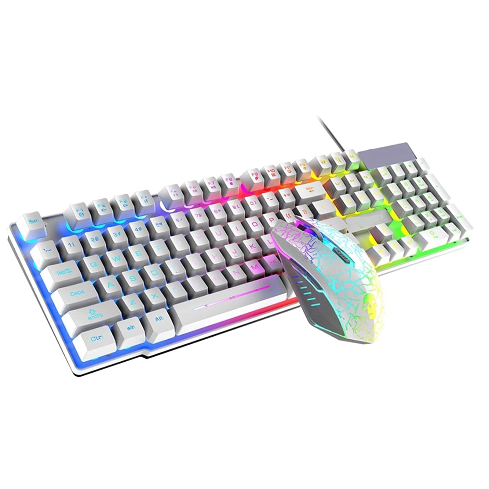 Keyboard - US Wired + Mouse + Mouse Pad