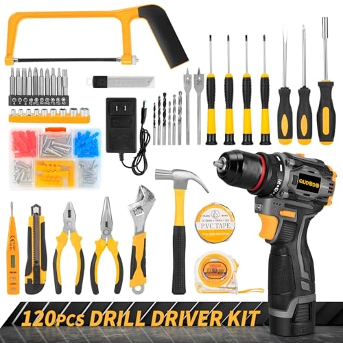 Brushless Compact Drill - 18V 45Nm 120PCS