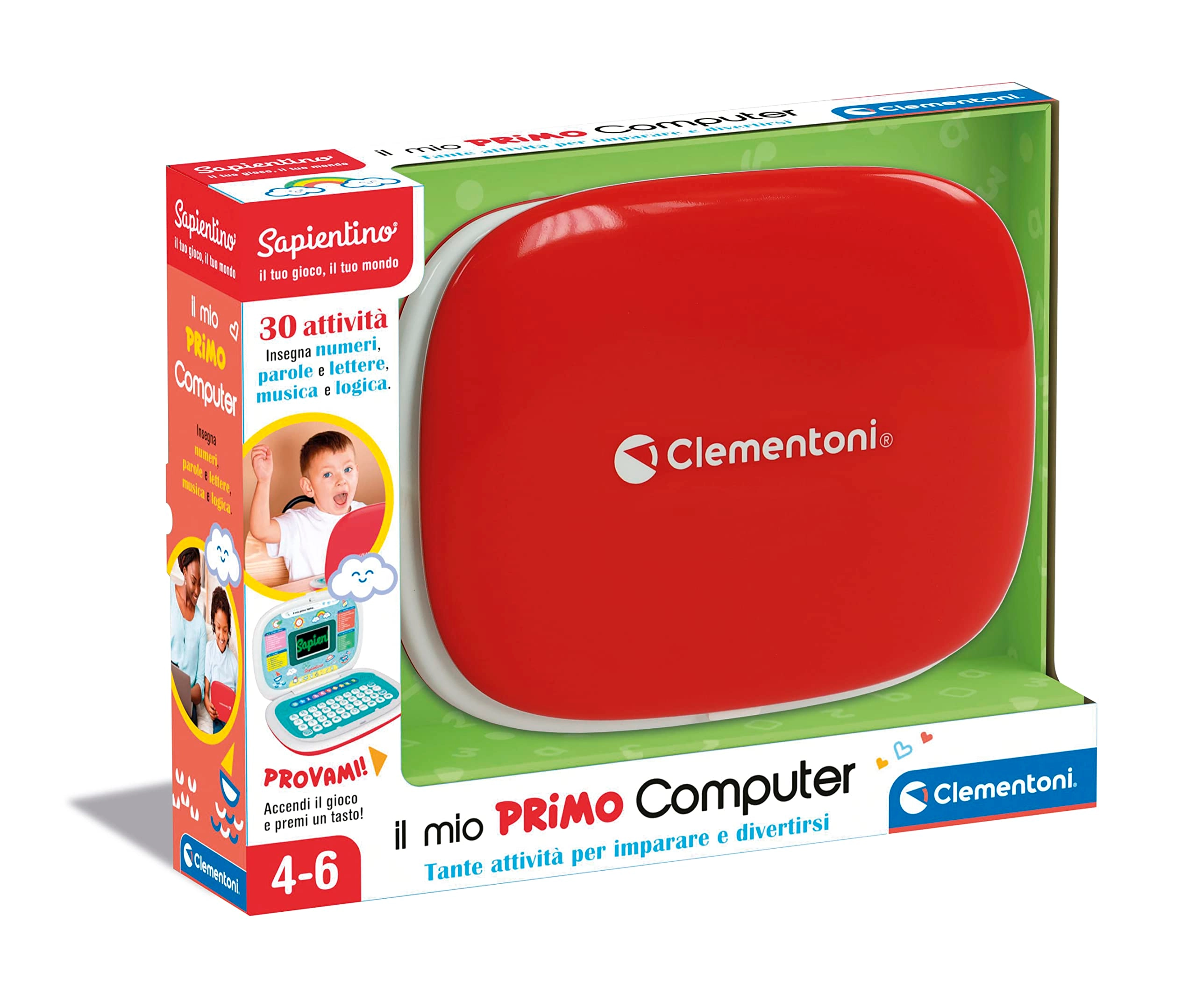 Clementoni Sapientino - My First Laptop 30 Activities Italian Version