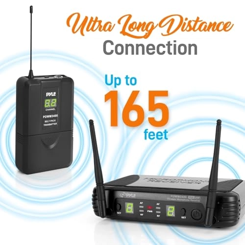 2 Channel Wireless Microphone System - 2