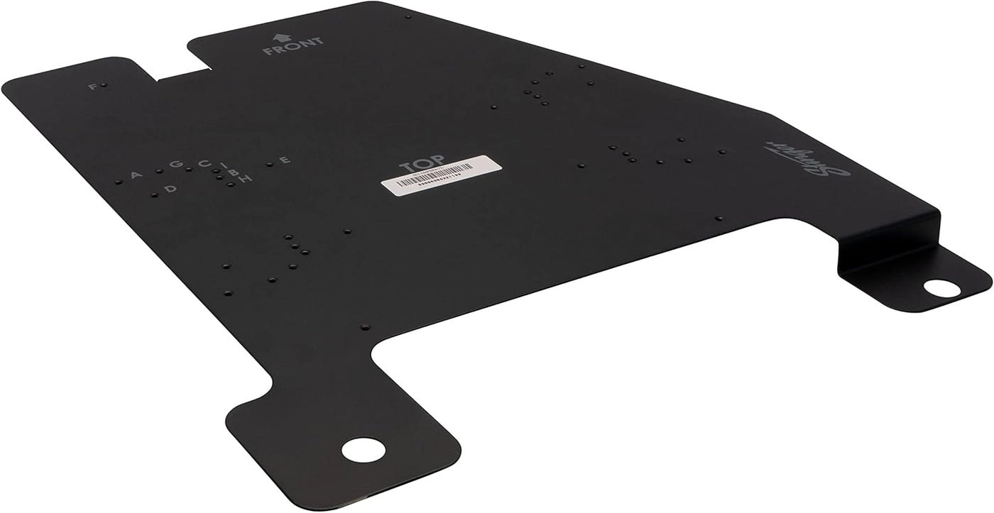 Under-Seat Amplifier Mounting Bracket - Jeep Wrangler JK 2007 to 2018