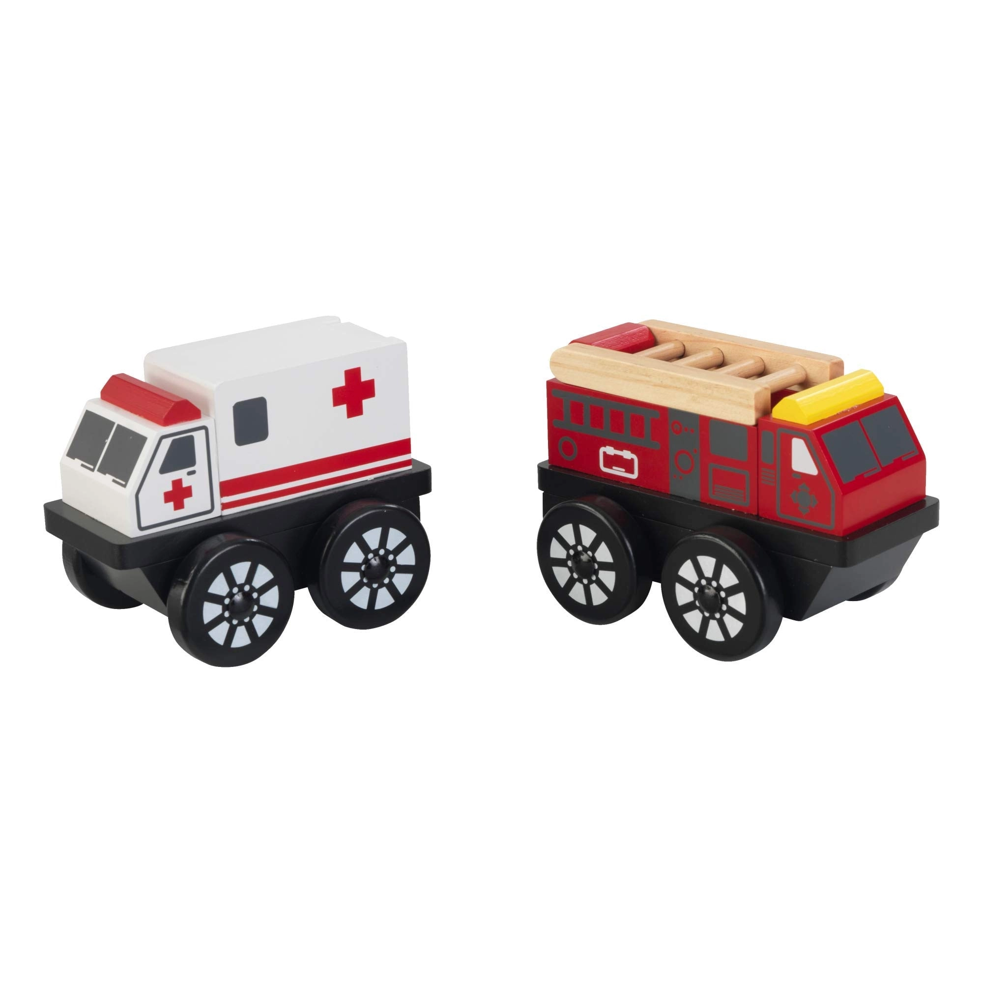 KidKraft Ambulance + Fire Truck - 2-Piece