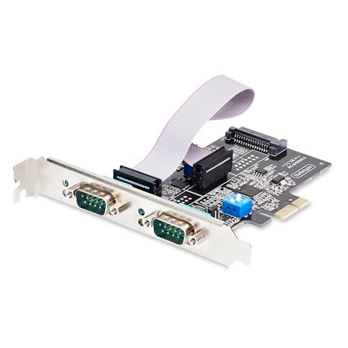 StarTech.com 2Port Serial PCIe Card - DB9
