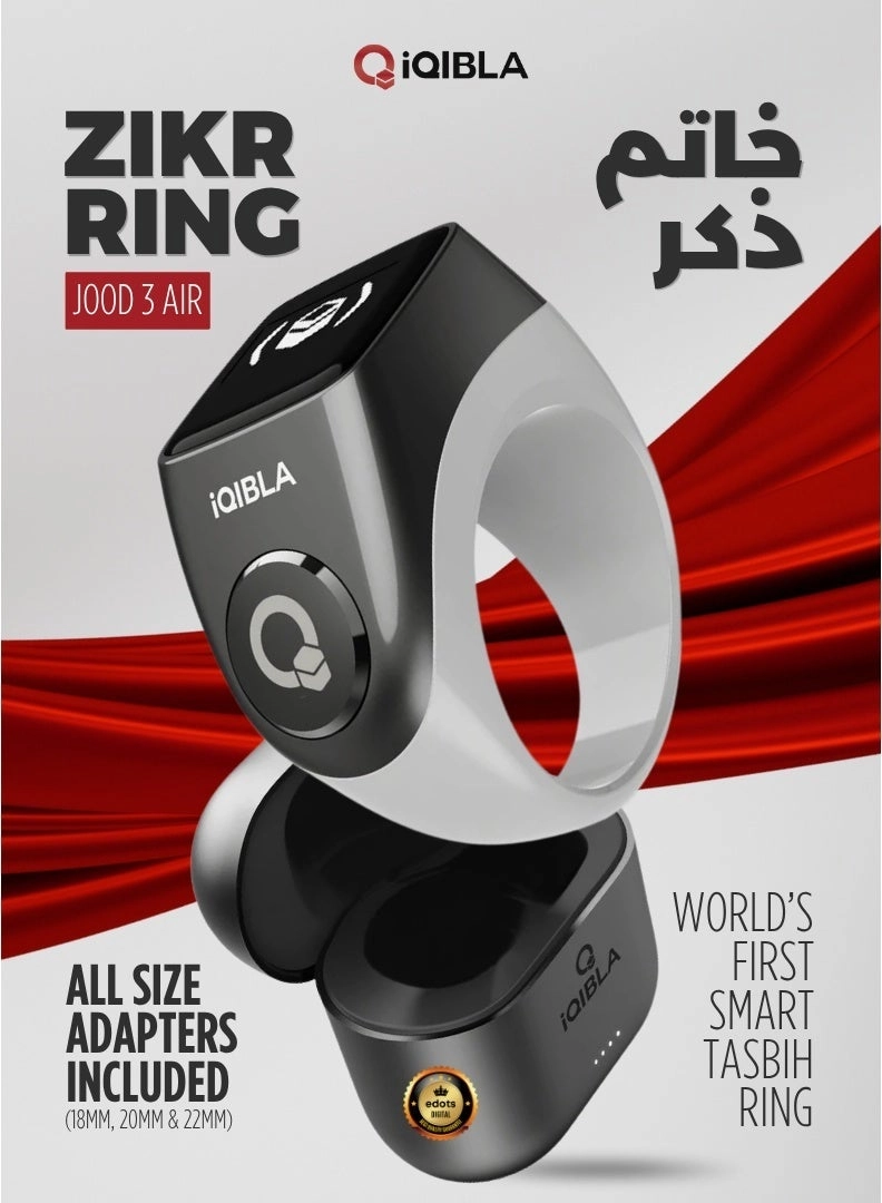 iQIBLA Zikr Jood 3 Air - Tasbih Counter Qibla Direction