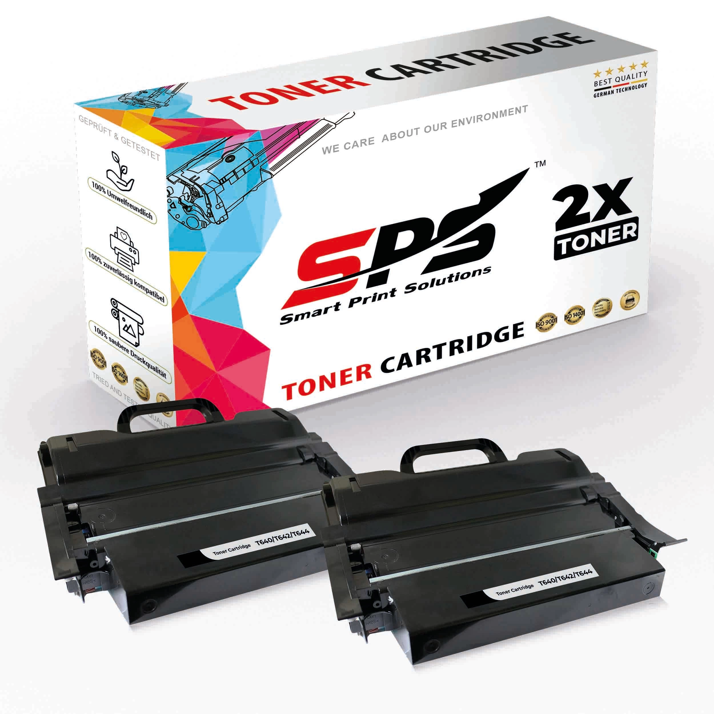 smart print solutions llc T644 - Yield Upto 21,000 Pages 2x Black