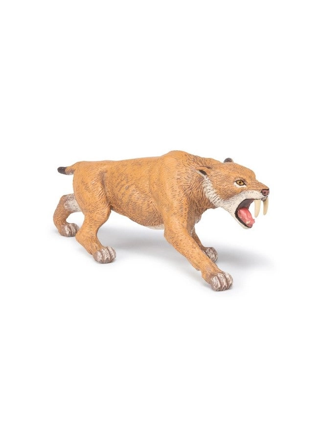 Smilodon Saber-Tooth Cat - 6.5 Inch (16.51 cm)