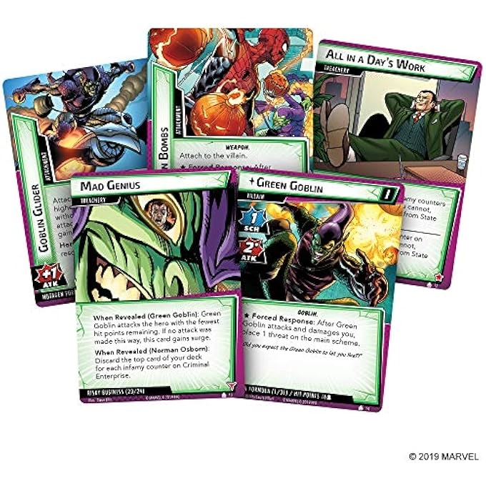 MARVEL LCG: Scenario Pack 01 - The Green Goblin