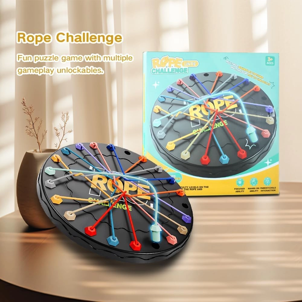Brainy Knots - Rope puzzle family board game