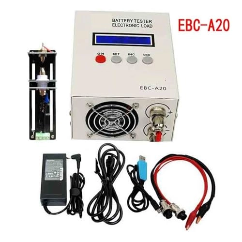 Car Battery Tester - 4.50V-30.00V 0.10-20.00A 0.10-5.00A