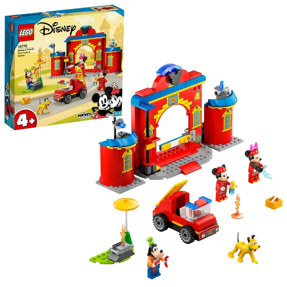 LEGO Disney Mickey and Friends Fire Engine and Station (10776)