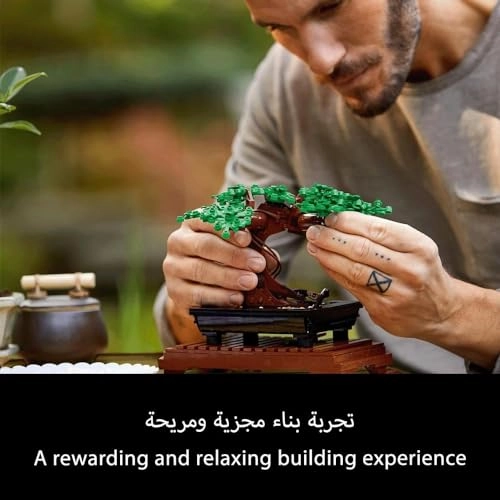 Icons Bonsai Tree (10281) - for Adults with Flowers