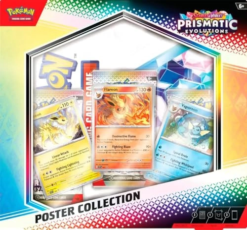 Scarlet & Violet Prismatic Evolution Poster Collection