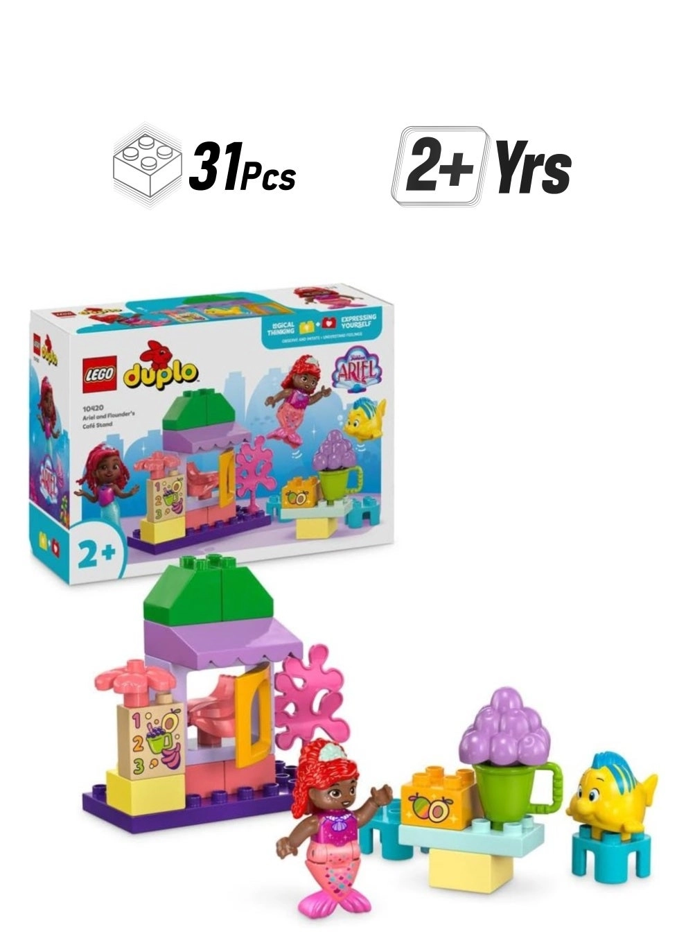 LEGO Ariel and Flounder's Cafe Stand (10420) - Disney