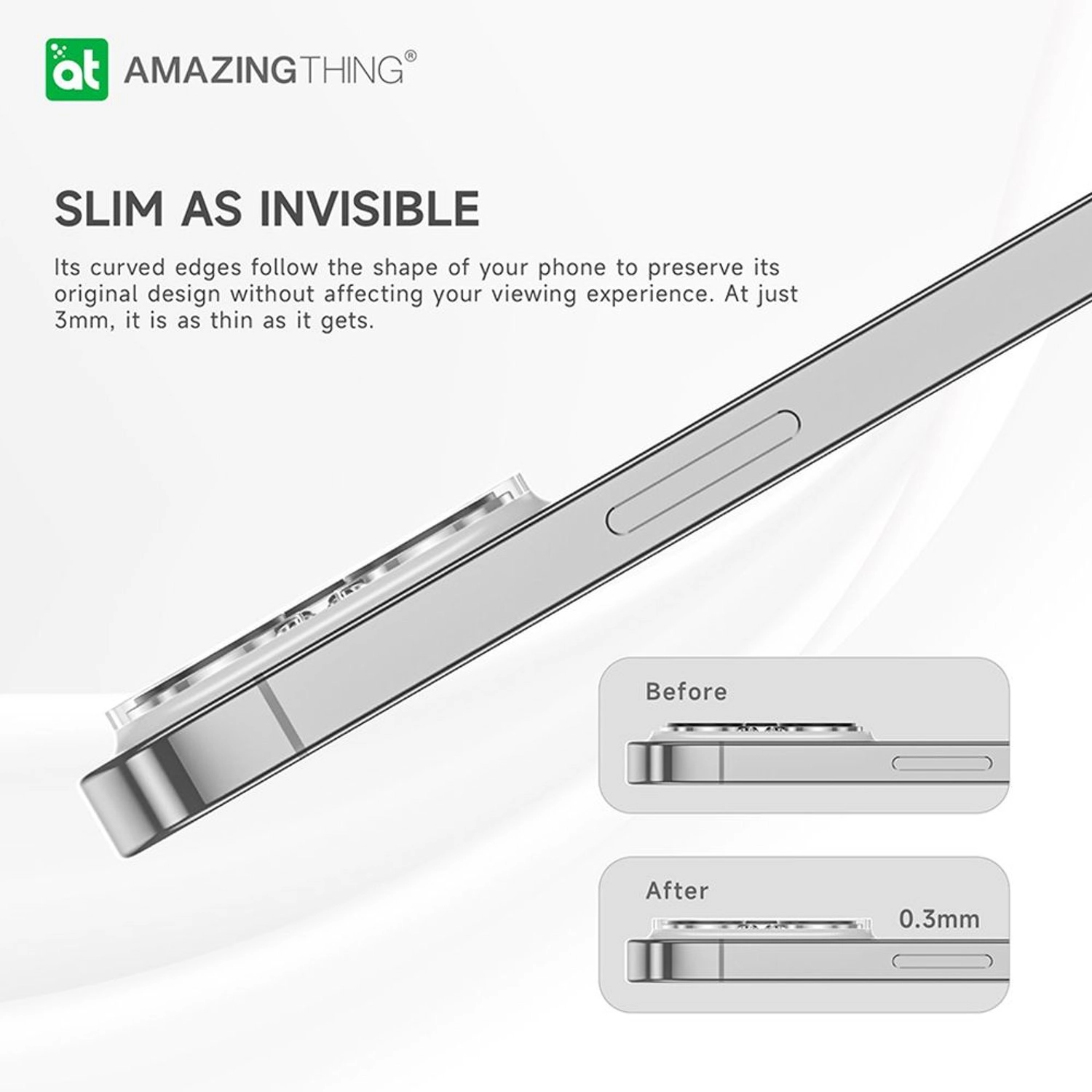 HD Clear Camera Lens Protector for iPhone 14 Pro Max/14 Pro