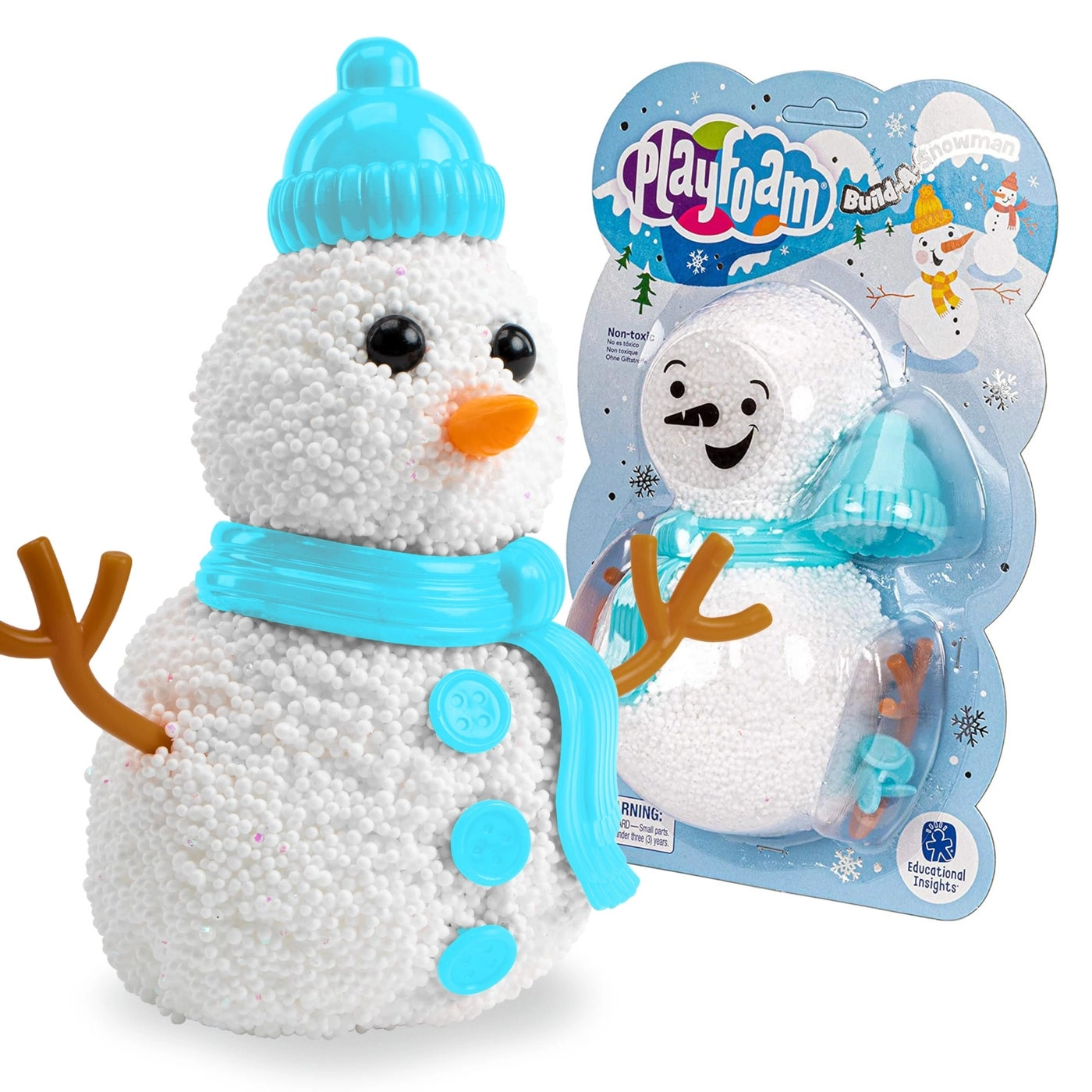 Playfoam Build-a-Snowman - 3+ 3 pieces
