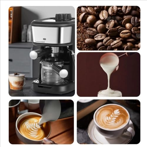 Semi automatic Coffee Machine - High-pressure Glass pot