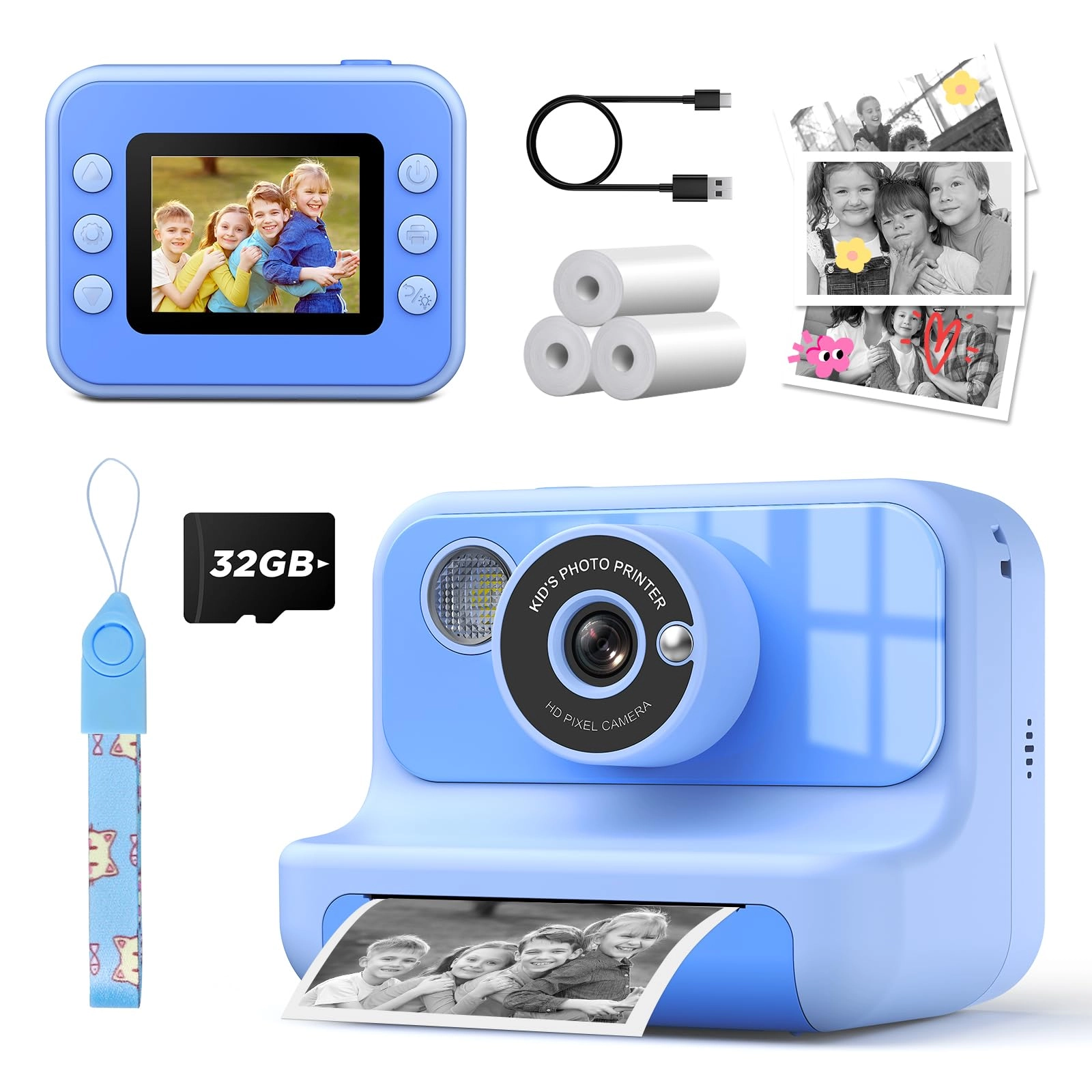 Kids Camera - 24MP 1080P