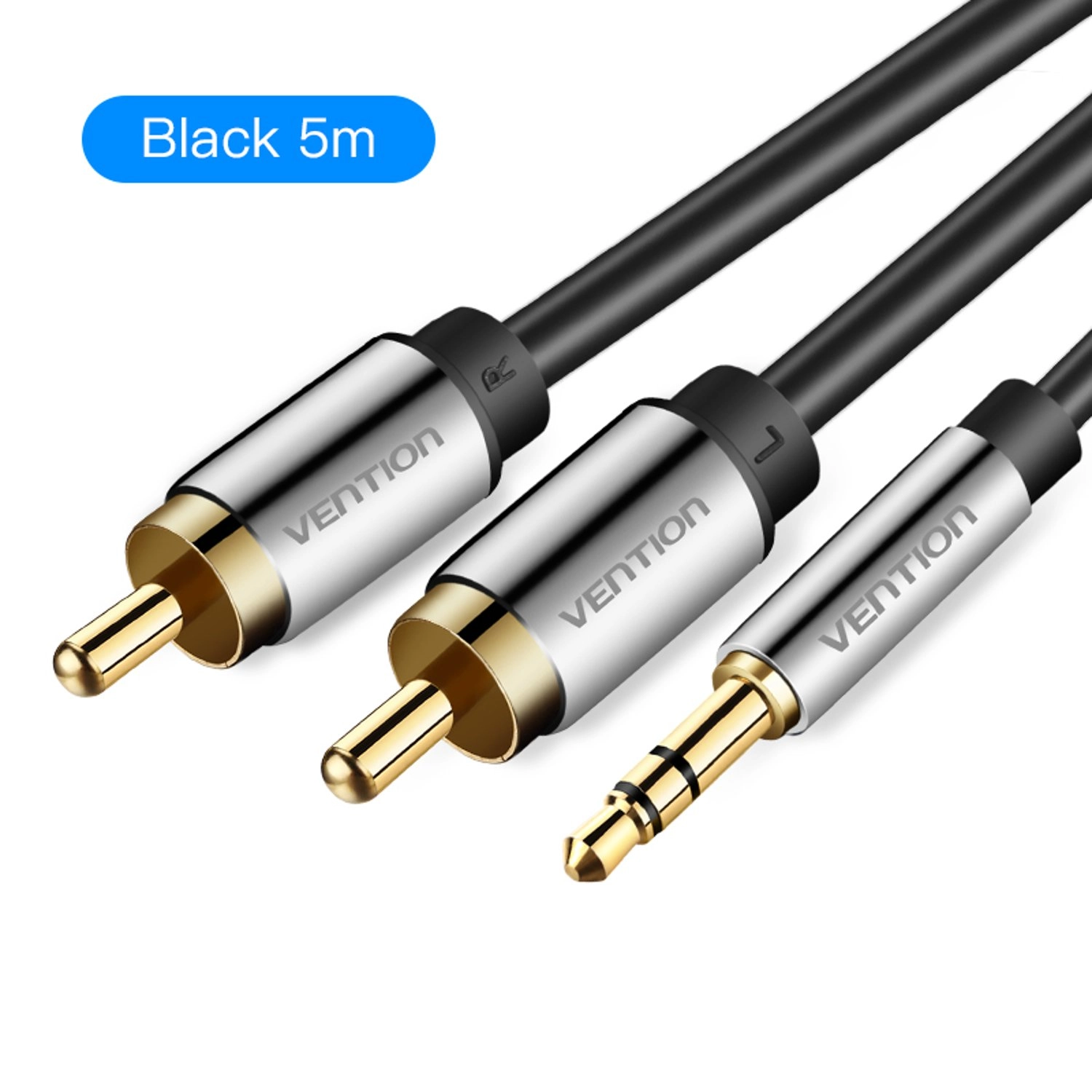 Vention 3.5mm Male to 2RCA Male Audio Cable - 1 m