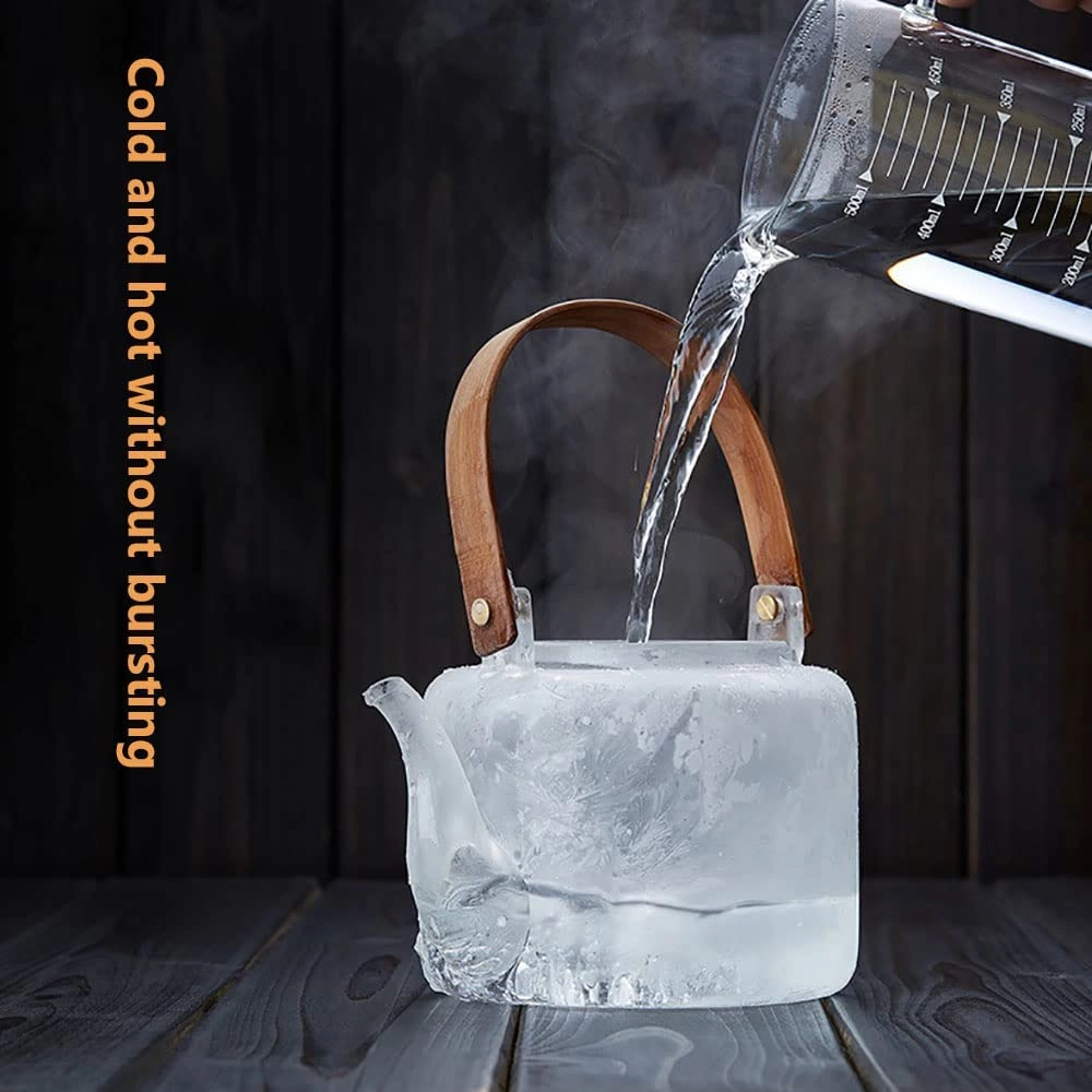 Glass Teapot - Borosilicate Glass 1000ml