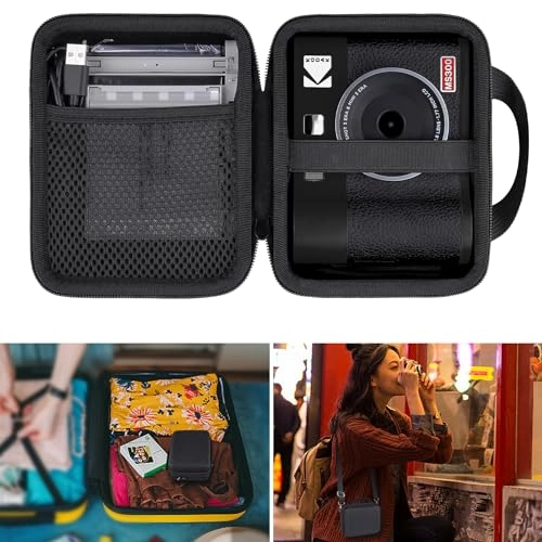 Hard Travel Case Replacement for KODAK Mini Shot 3 ERA / Mini Shot 3 Retro 4PASS 2-in-1 Instant Camera and Photo Printer - 16.99 x 13.39 x 8.69 cm KODAK Mini Shot 3 Retro 4PASS 2-in-1