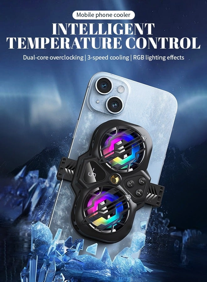 Phone Cooler - RGB 3 Level Temperature Control