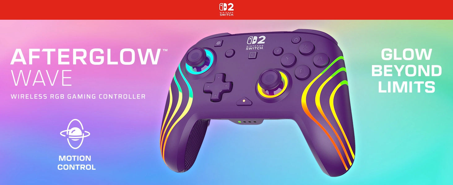 Afterglow Wave - Purple Nintendo Switch 2