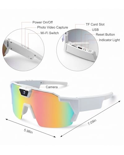 POV Glasses - 4K Baseball Camera