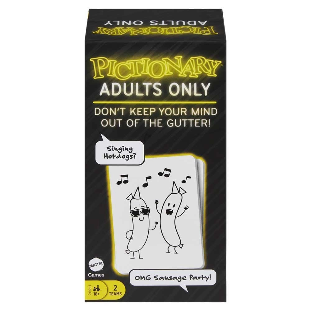 Mattel Games Pictionary Adults Only (Spanish)