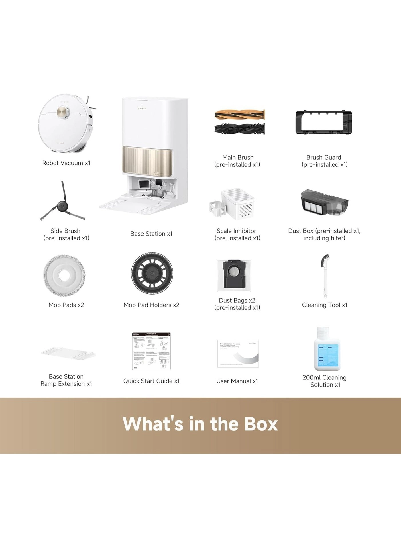 L40s Pro Ultra - Robot Vacuum and Mop Combo Black