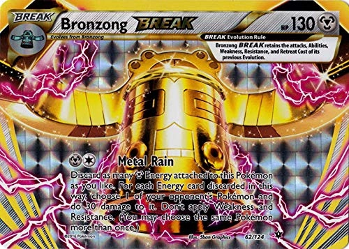 Pokemon USA, Inc. Bronzong Break 62/124 - XY Fates Collide Holo