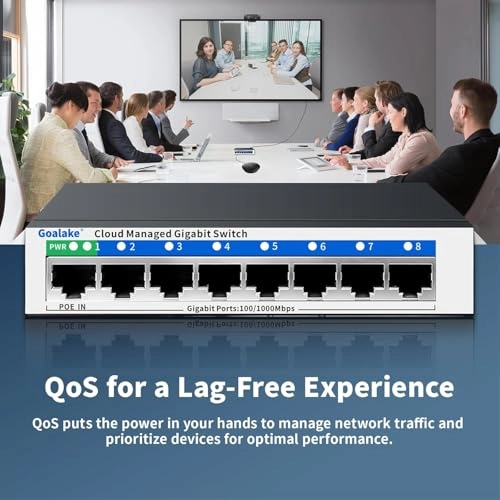 8 Gigabit Ports|Easy Managed 8-Ports