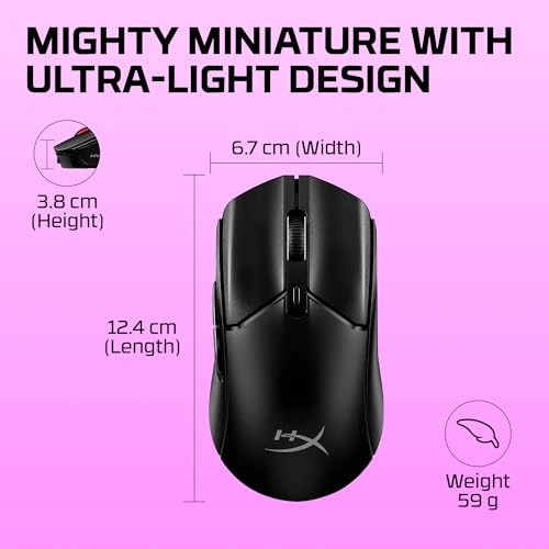 Haste 2 Mini Gaming Mouse - Wireless