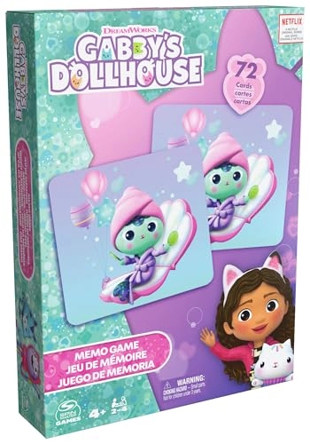 Gabby and the Magic House - Memory Card Game