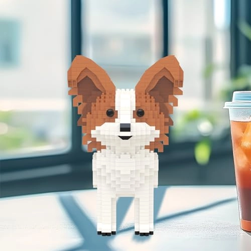 Micro Dog Building Blocks - Papillon 1008 pcs