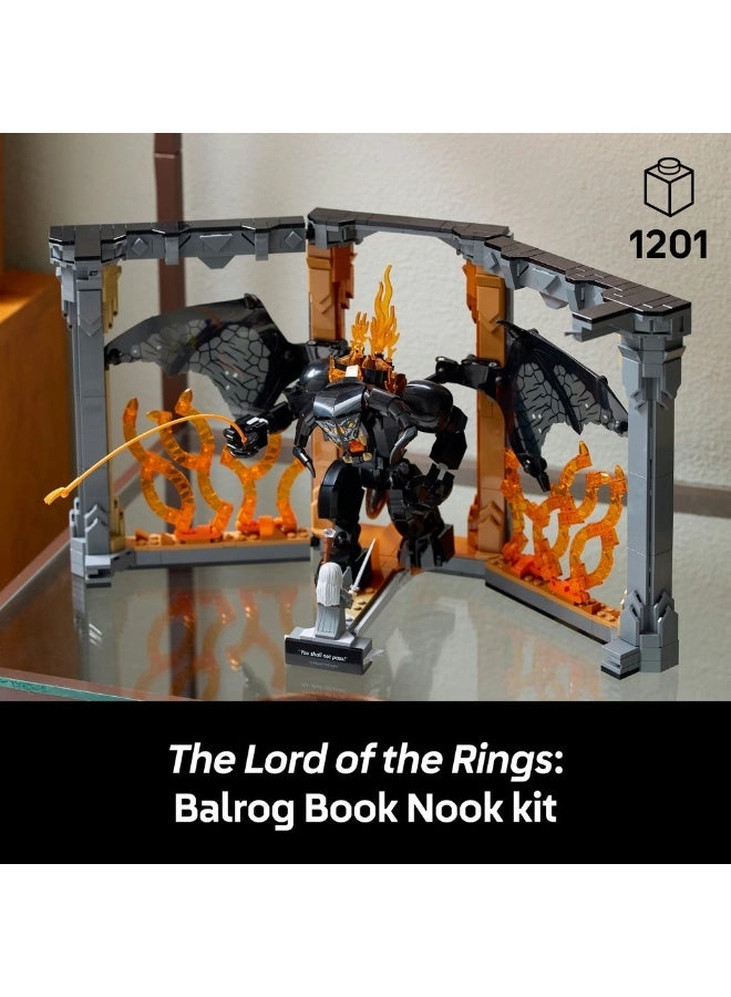 The Lord of the Rings: Balrog Book Nook (10367) - Icons