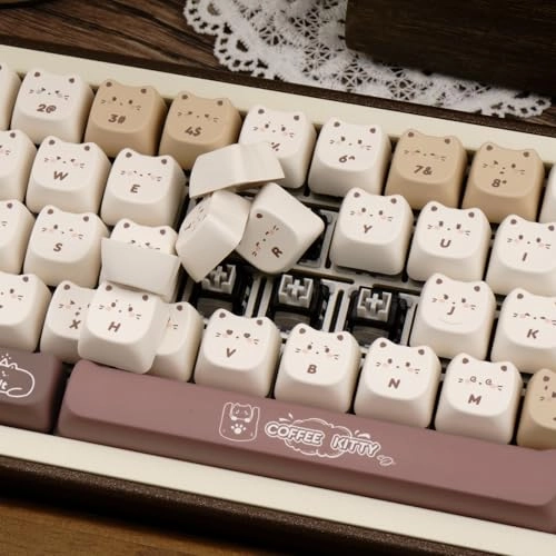 Mao Profile PBT Keycaps - keyboard