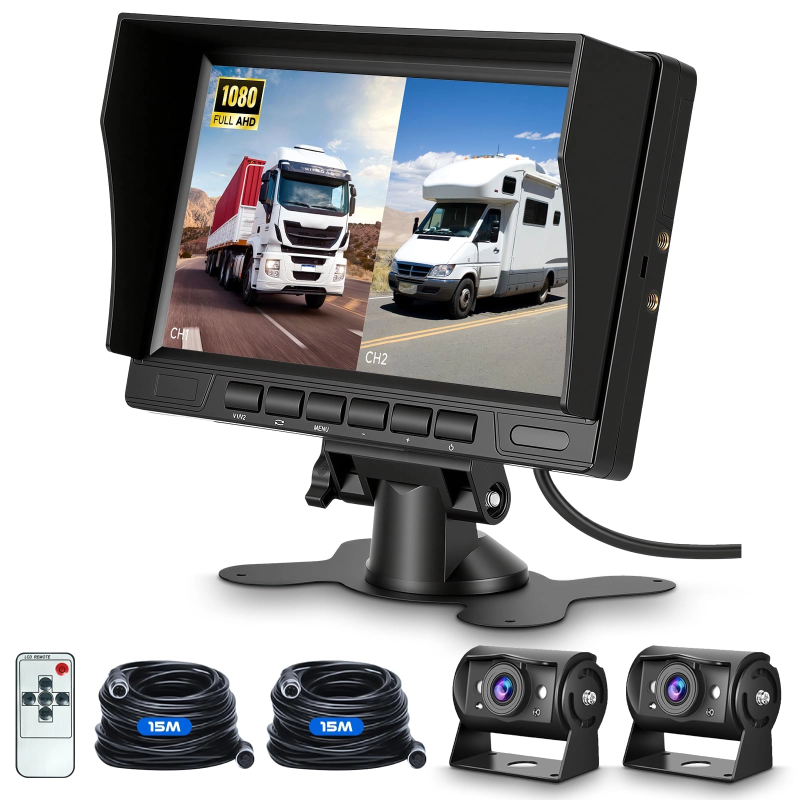 Rearview Camera - Night Vision Wired 1080P